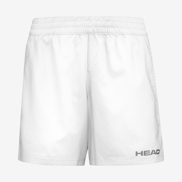 Krótkie spodenki damskie CLUB. Białe szorty damskie HEAD, bez wzorów, sportowe. W wyprzedaży za 133.00 zł.