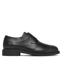 Półbuty Calvin Klein. Czarne buty wizytowe męskie CALVIN KLEIN, bez zapięcia. Za 669.99 zł.