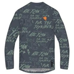Endura Singletrack koszulka z długim rękawem z nadrukiem GREY. Szare t-shirty damskie ENDURA, l, bez wzorów, bez kołnierzyka. Za 249.99 zł.