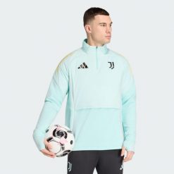 Bluza Juventus Tiro 25 Competition Winterized. Niebieskie bluzy bez kaptura męskie Adidas, s, z dresówki. Za 369.00 zł.