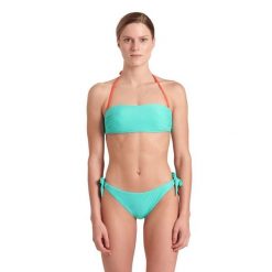 Strój kąpielowy damski dwuczęściowy kostium bikini na basen Arena Profile. Niebieskie bikini damskie Arena, bez wzorów. Za 59.99 zł.