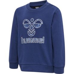 Bluza dla chłopca niemowlaka Hummel hmlLIME. Niebieskie bluzy i bluzki niemowlęce HUMMEL, bez wzorów, bez ramiączek, bez kaptura. Za 198.50 zł.