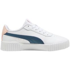 Buty Puma Carina 2.0 385849 31 białe. Białe buty sportowe na co dzień damskie bez wzorów, z gumy. Za 338.63 zł.