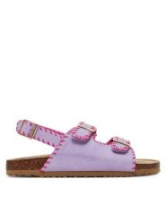 Roxy Sandały AVO-RMT-126 Fioletowy. Fioletowe sandały dziewczęce Roxy, z materiału, bez zapięcia. Za 119.99 zł.