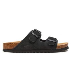 Klapki ONeill Sandy Slider Women Low 9024101825Y czarne. Czarne klapki damskie bez wzorów, z syntetyku, bez obcasa. W wyprzedaży za 256.86 zł.