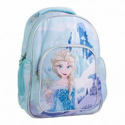 Plecak szkolny Frozen Niebieski. Niebieskie plecaki damskie Disney Frozen, bez wzorów. Za 170.10 zł.