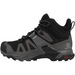 Buty trekkingowe męskie Salomon X Ultra 4 Mid Gtx. Czarne buty trekkingowe męskie Salomon, z gumy, bez zapięcia. Za 946.00 zł.