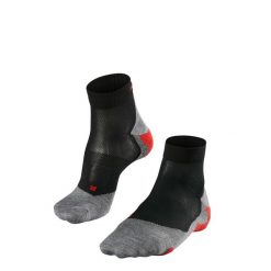 Skarpetki Falke RU5. Czarne skarpetki męskie Falke, bez wzorów, z materiału. Za 113.15 zł.