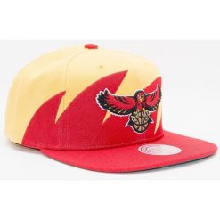 Mitchell & Ness Atlanta Hawks Haftowana Czapka Snapback Czerwono-Żółta. Zielone czapki męskie Mitchell & Ness, bez wzorów. Za 176.99 zł.