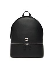 KARL LAGERFELD Plecak A3W30291 Czarny. Czarne plecaki damskie Karl Lagerfeld, bez wzorów, ze skóry. Za 769.99 zł.