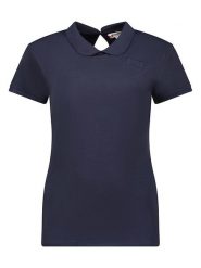 Canadian Peak Koszulka polo "Koctaileak" w kolorze granatowym rozmiar: M. Niebieskie bluzki damskie Canadian Peak, m, bez wzorów, z bawełny, bez kołnierzyka, bez ramiączek. Za 114.17 zł.