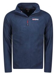 Geographical Norway Bluza polarowa "Tug" w kolorze granatowym rozmiar: onesize. Niebieskie bluzy bez kaptura męskie Geographical Norway, z materiału. Za 58.27 zł.