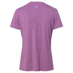 Damska koszulka z nadrukiem VAUDE Skomer III. Czerwone bluzki damskie Vaude, bez kołnierzyka, bez ramiączek. Za 196.65 zł.