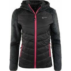 Damska kurtka Mckees Cargana Thermo czarno-czarna. Czarne kurtki damskie MCKEEVER, na jesień, bez wzorów, z kapturem. Za 401.99 zł.
