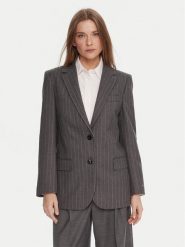 Tommy Hilfiger Marynarka WW0WW48262 Szary Relaxed Fit. Szare marynarki i żakiety damskie Tommy Hilfiger, bez wzorów, z syntetyku. Za 979.99 zł.