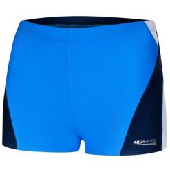 Spodenki pływackie męskie Aqua Speed Alex. Białe kąpielówki męskie Aqua-Speed, m, bez wzorów, do pływania. Za 64.99 zł.
