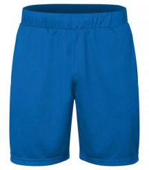 Clique Basic Active Shorts Junior 100% poliester - Royalblue. Niebieskie szorty męskie CLIQUE, bez wzorów, z dzianiny, sportowe. Za 96.15 zł.