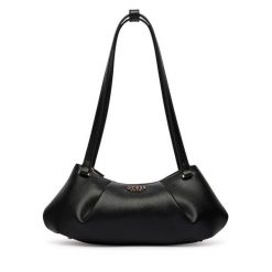 Torebka Guess. Czarne torebki klasyczne damskie Guess, z aplikacjami, bez dodatków. Za 544.99 zł.