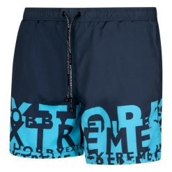 Spodenki kąpielowe męskie szorty do pływania EXTREME HOBBY EDGE. Niebieskie kąpielówki męskie EXTREME HOBBY, m, bez wzorów, z poliesteru, do pływania. Za 169.00 zł.