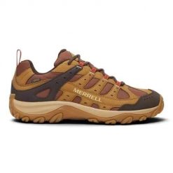 Buty trekkingowe męskie Merrell Accentor 4 Sport GTX. Brązowe buty trekkingowe męskie MERRELL, z materiału, bez zapięcia, trekkingowe. Za 811.00 zł.