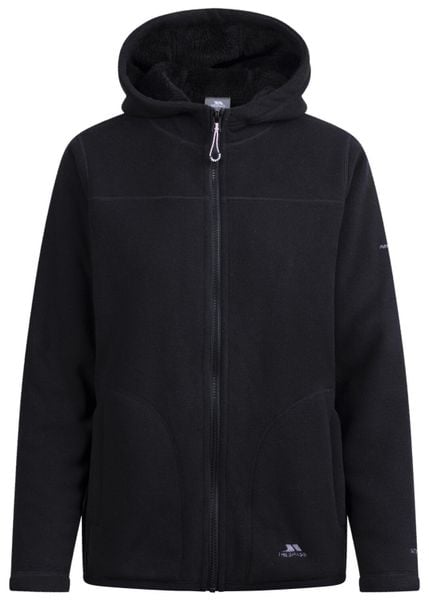 Kurtka polarowa 2058 z kapturem, bonded fleece i pełnym zamkiem. Białe kurtki damskie 2117 OF SWEDEN, m, bez wzorów, z futra, z kapturem. Za 299.99 zł.