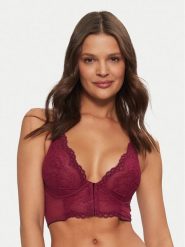 Gossard Biustonosz z fiszbiną Superboost 7718 Fioletowy. Fioletowe biustonosze Gossard, bez wzorów, z syntetyku. Za 189.99 zł.