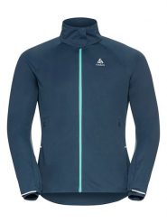 Odlo Kurtka "Zeroweight Pro Warm" w kolorze morskim do biegania rozmiar: XS. Niebieskie kurtki do biegania damskie Odlo, xs, bez wzorów, ze skóry, bez kaptura. Za 219.60 zł.