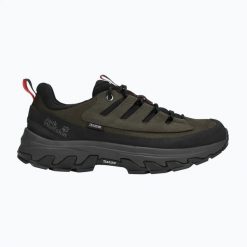 Buty trekkingowe męskie Jack Wolfskin Apex Hike Texapore Low. Brązowe buty trekkingowe męskie Jack Wolfskin, bez zapięcia, trekkingowe. Za 739.99 zł.