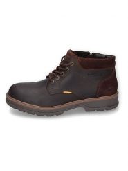 Camel Active Skórzane botki w kolorze brązowym rozmiar: 46. Brązowe buty zimowe męskie Camel Active, bez zapięcia. Za 290.57 zł.