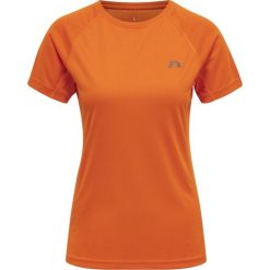Koszulka damska Newline core running. Brązowe bluzki sportowe damskie Newline, xl, bez wzorów, bez ramiączek. W wyprzedaży za 82.40 zł.