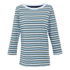 T-shirt Damski W Paski Baylette II. Białe t-shirty damskie Regatta, l, bez wzorów, bez kołnierzyka. Za 58.99 zł.