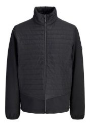 Kurtka hybrydowa JJ REBEL. Niebieskie kurtki treningowe męskie bonprix, m, bez wzorów. Za 169.99 zł.
