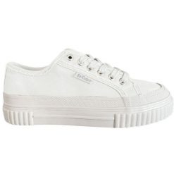 Buty Lee Cooper W LCW-24-02-2117LA białe. Białe buty sportowe na co dzień damskie bez wzorów, z gumy. Za 204.53 zł.