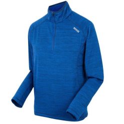 Bluza treningowa z zamkiem błyskawicznym 1/4 Regatta Yonder II. Niebieskie bluzy bez kaptura męskie Regatta, m, z elastanu. Za 180.50 zł.