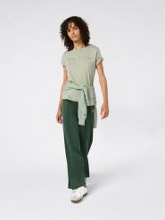 Champion Koszulka w kolorze khaki rozmiar: M. Brązowe t-shirty damskie CHAMPION, m, bez wzorów, z bawełny, bez kołnierzyka. Za 87.81 zł.