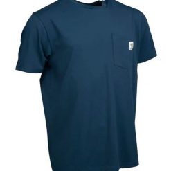 Koszulka Męska wędkarska Nash Make It Happen Badge T Shirt. Niebieskie t-shirty męskie Nash, m, bez wzorów, bez kołnierzyka. Za 105.99 zł.