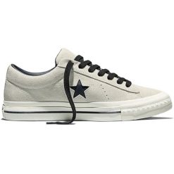 Buty sportowe męskie Converse One Star 95. Szare buty sportowe na co dzień męskie Converse, z materiału, bez zapięcia. Za 490.00 zł.