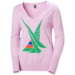 Bluza damska Helly Hansen Salt Summer. Czerwone bluzy bez kaptura damskie Helly Hansen, z bawełny. Za 429.00 zł.