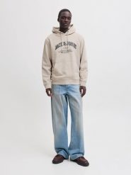 Jack & Jones Bluza w kolorze beżowym rozmiar: L. Brązowe bluzy z kapturem męskie Jack & Jones, l. Za 134.95 zł.