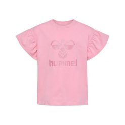 Koszulka dla dziewczynki Hummel Dodi. Czerwone koszulki dziewczęce HUMMEL, s, bez wzorów, z bawełny, bez ramiączek. Za 157.50 zł.