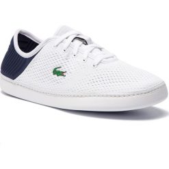 Tenisówki LACOSTE - L.Ydro Lace 119 1 Cma 7-37CMA0044042 Wht/Nvy. Białe trampki i tenisówki męskie Lacoste, bez wzorów, z gumy, bez zapięcia. W wyprzedaży za 259.00 zł.
