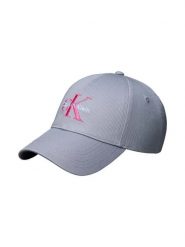 Calvin Klein Jeans Czapka Kobiety Bawełna szary, ONE SIZE. Szare czapki z daszkiem damskie Calvin Klein Jeans, bez wzorów, z bawełny. Za 129.95 zł.