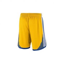 Spodnie koszykarskie męskie Nike Nba Golden State Warriors Swingman. Żółte spodnie materiałowe męskie Nike, bez wzorów. Za 269.00 zł.