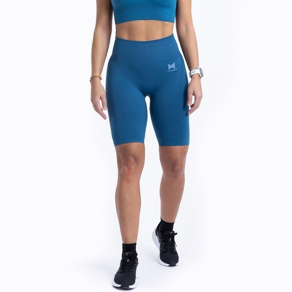 Krótkie legginsy sportowe dla kobiet Xtreme Sportswear Antracyt Niebieski. Niebieskie legginsy damskie XTREME SOCKSWEAR, xl, bez wzorów, na fitness i siłownię. Za 125.82 zł.