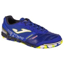 Męskie Halowe Buty Piłkarskie Mundial. Niebieskie buty trekkingowe męskie Joma, z materiału, bez zapięcia, do piłki nożnej. Za 299.99 zł.