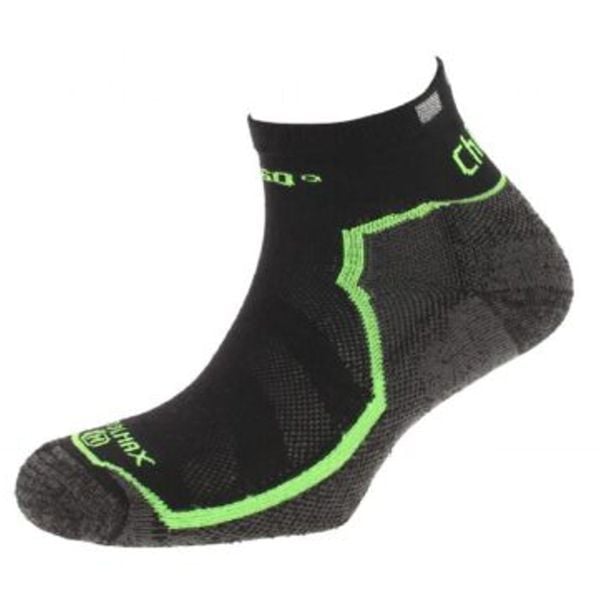 Skarpety trekkingowe coolmax Chiruca 360 Trail Running Reflectatnte. Czarne skarpetki damskie Chiruca, bez wzorów. Za 80.00 zł.