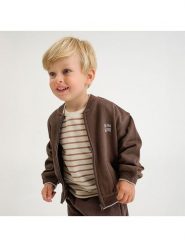 COOL CLUB Bluza w kolorze brązowym rozmiar: 92. Brązowe bluzy i bluzki niemowlęce COOL CLUB, bez wzorów, z jeansu, bez ramiączek, bez kaptura. Za 43.99 zł.