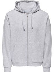 ONLY & SONS Bluza w kolorze jasnoszarym rozmiar: M. Szare bluzy z kapturem męskie Only & Sons, m, z bawełny. Za 105.38 zł.