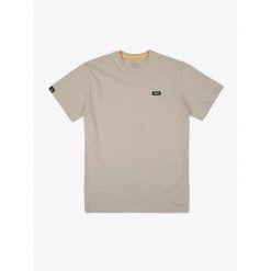 Koszulka sportowa MANTO Icon z krótkim rękawem. Brązowe bluzki sportowe damskie Manto, xl, bez kołnierzyka, bez ramiączek. W wyprzedaży za 84.15 zł.