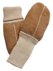 Kaiser Naturfellprodukte Wełniane rękawiczki w kolorze jasnobrązowym rozmiar: onesize. Brązowe rękawiczki dziecięce Kaiser Naturfellprodukte, z materiału, bez ramiączek. Za 78.47 zł.